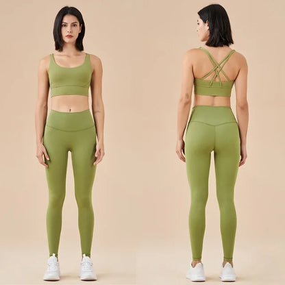 Premium Set Fitness Clothing Women